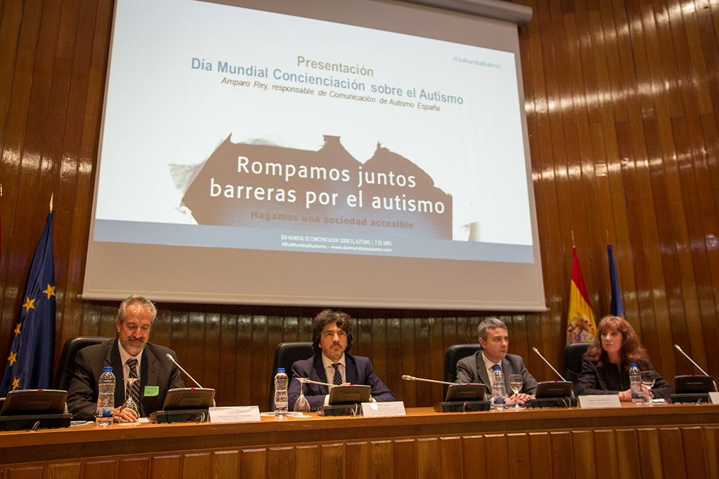 Acto institucional del Día Mundial del Autismo