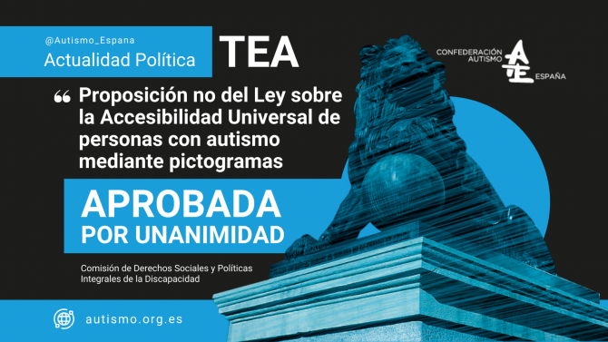 Aprobada por unanimidad la PNL que insta a extender el uso universal de pictogramas en espacios público