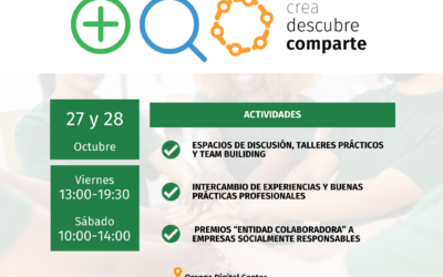 “Crea, descubre, comparte”,  la Federación Autismo FESPAU celebra sus Jornadas Profesionales del Autismo los próximos 27 y 28 de octubre